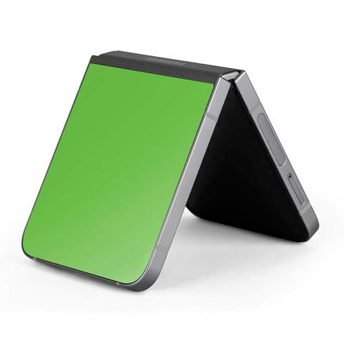 Green Galaxy Z Flip6 Skin